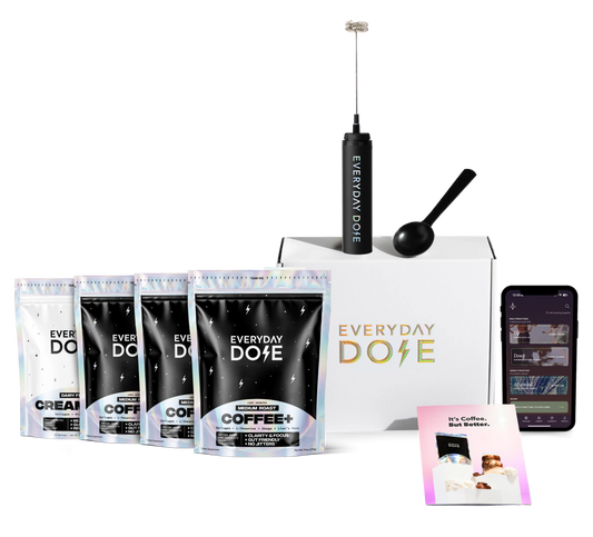 90 Servings of Coffee+ Medium Roast + FREE Starter Kit B8 image 1