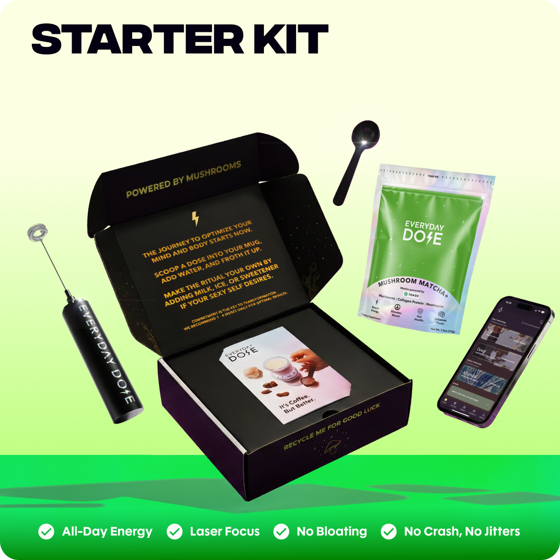 30 Servings of Mushroom Matcha + FREE Starter Kit L4 image 1